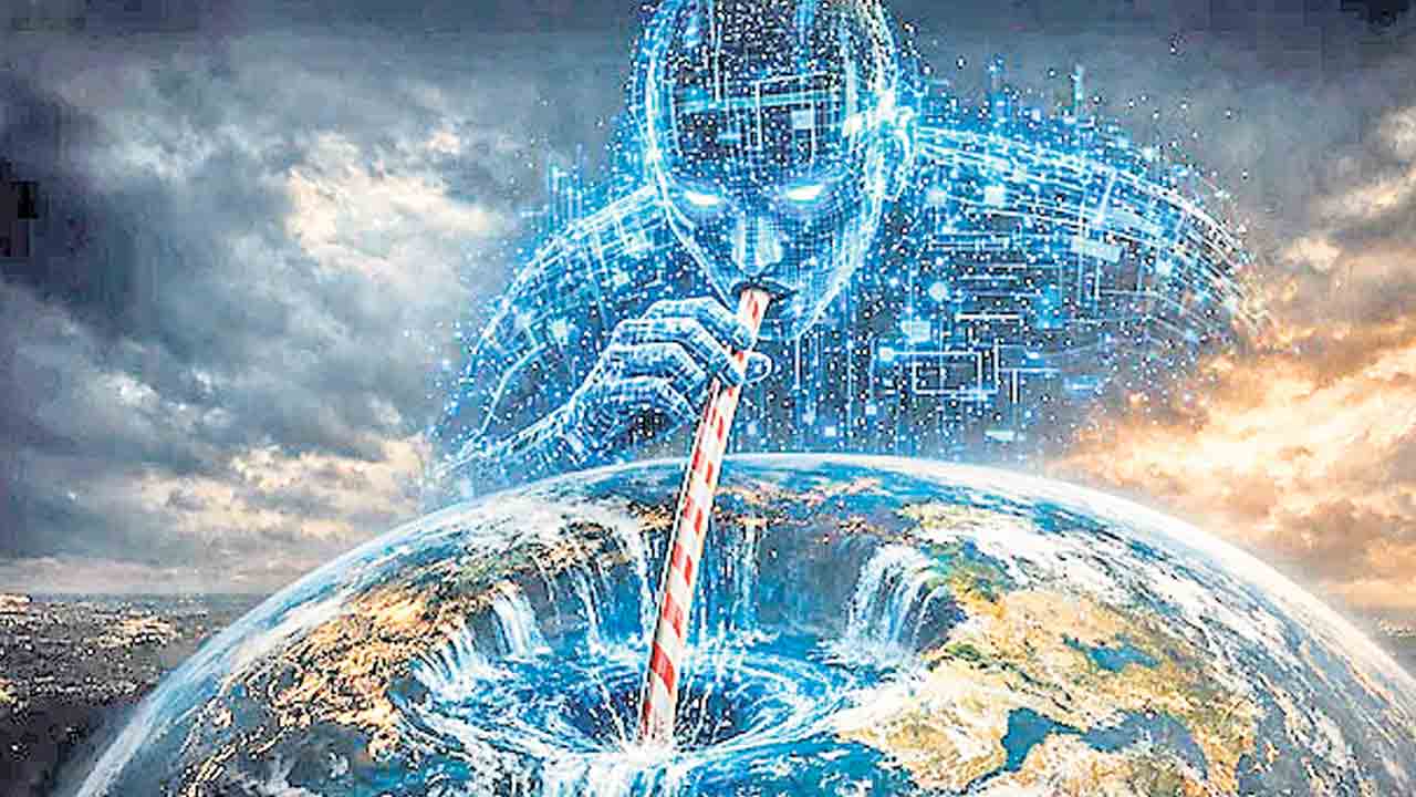 ఏఐ దాహం తీర్చతరమా?.. విలువైన నీటి వనరులను కోల్పోతున్న భూమి