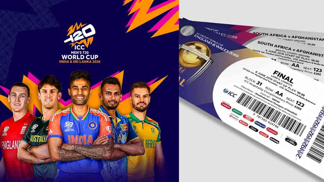 ICC | రూ.100కే ప్రపంచకప్ టికెట్లు.. డిసెంబర్ 11 సాయంత్రం నుంచే కొనేయండి..!