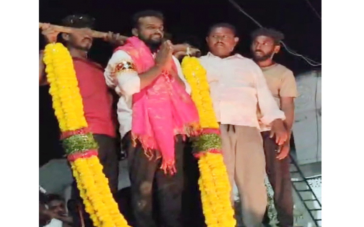 Nalgonda : ఎర్రబెల్లి సర్పంచ్‌గా అయితగోని మధు గౌడ్