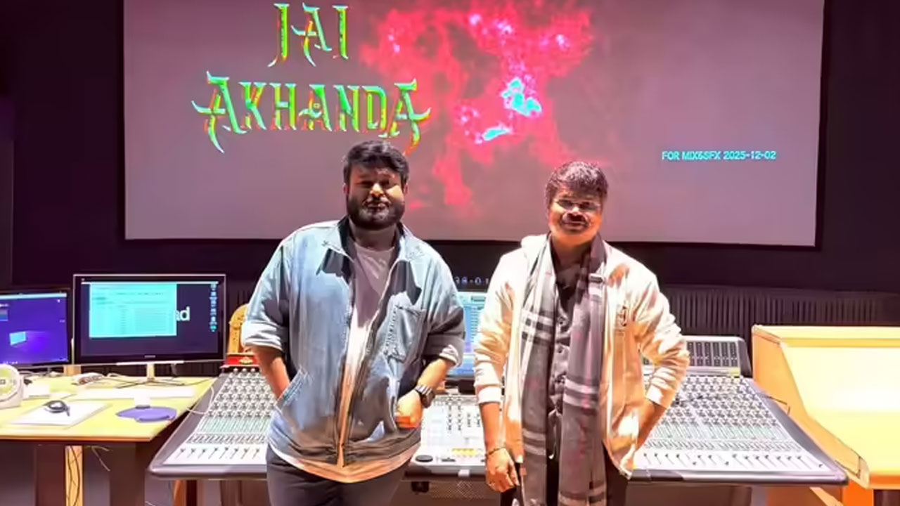 Akhanda  | అఖండ ఫ్రాంచైజీలో మ‌రో చిత్రం..‘అఖండ 3’ టైటిల్ లీక్ చేసిన థ‌మ‌న్