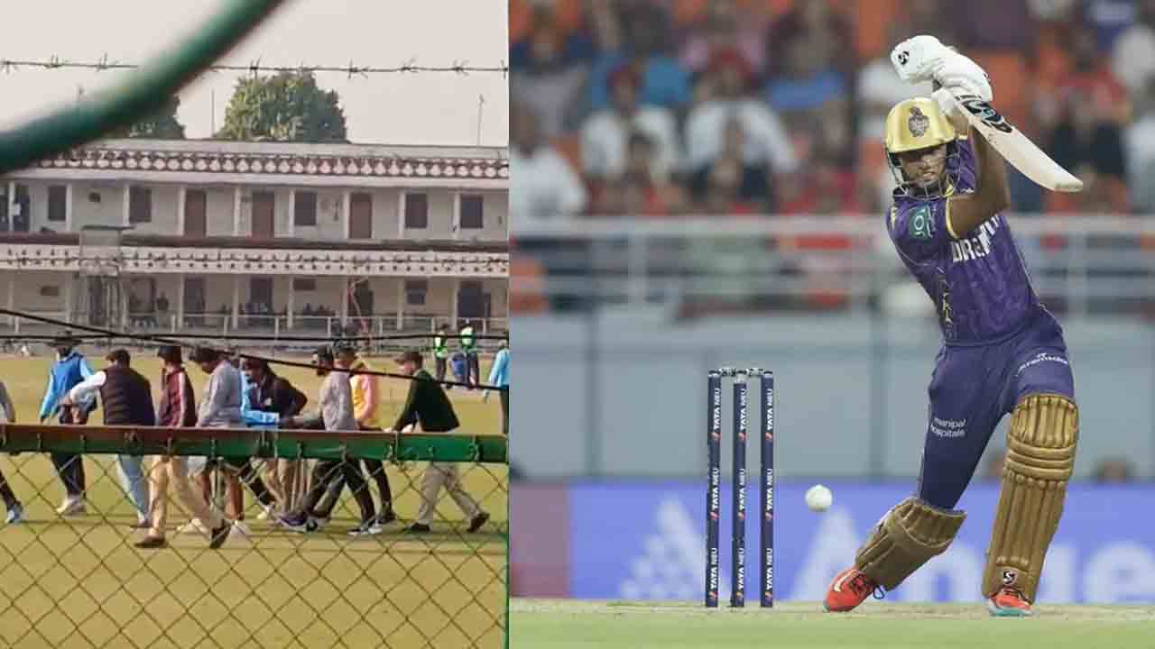 Angkrish Raghuvanshi | ఫీల్డింగ్ చేస్తూ గాయపడిన ఐపీఎల్ స్టార్.. స్ట్రెచర్ మీద ఆస్పత్రికి తరలింపు..!