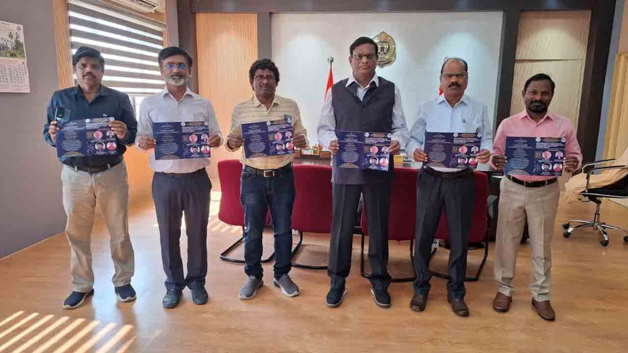 KU VC Pratap Reddy | ఆన్‌లైన్‌ సదస్సు పోస్టర్లు ఆవిష్కరించిన కేయూ వీసీ ప్రతాప్‌ రెడ్డి