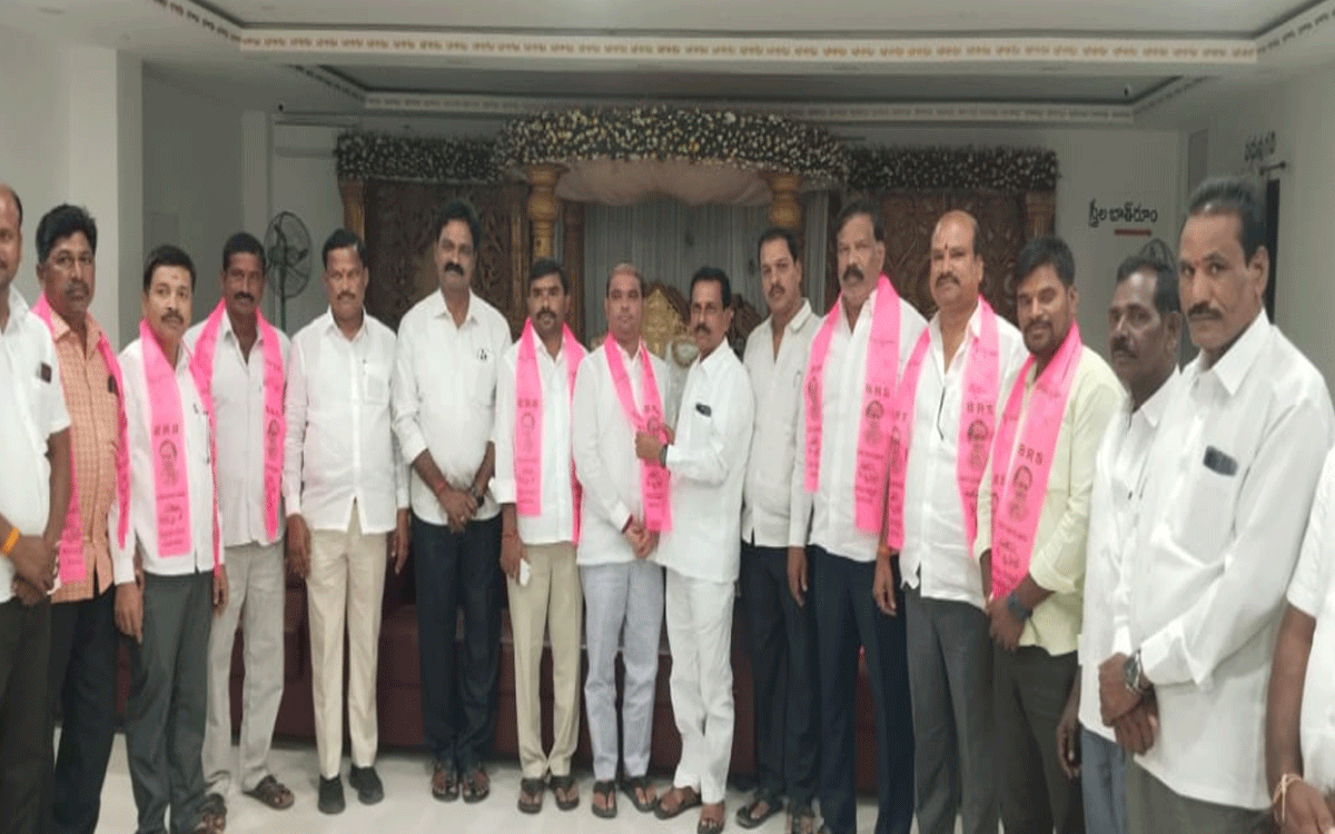 Nalgonda : చింతపల్లి మండలంలో కాంగ్రెస్ పార్టీకి భారీ షాక్