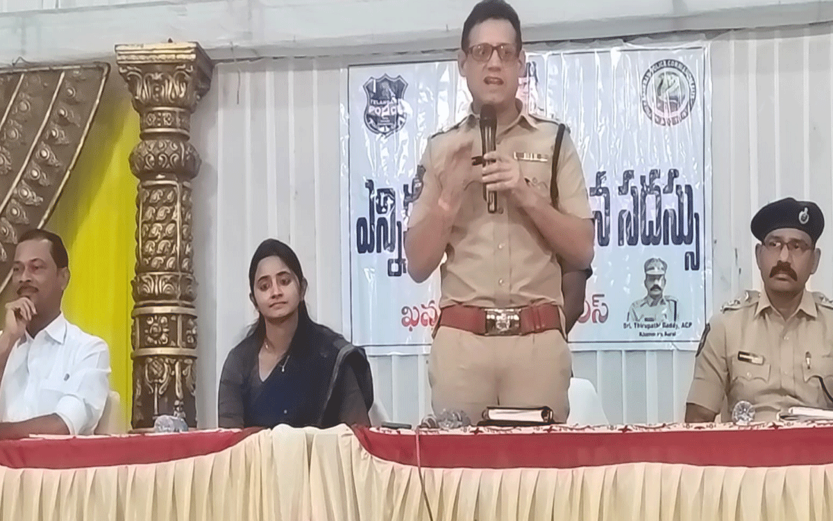 Khammam Rural : ప్రశాంత ఎన్నికలు ప్రతి ఒక్కరి బాధ్యత : సీపీ సునీల్ ద‌త్‌