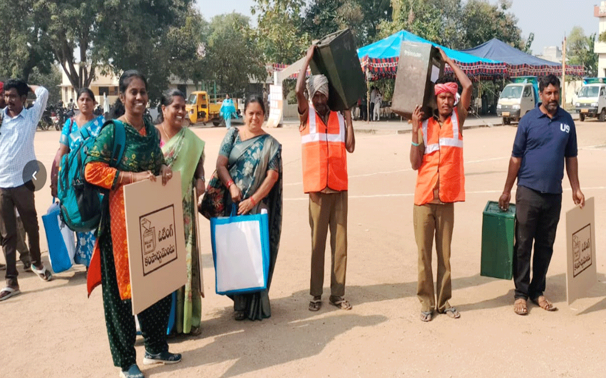 Huzurnagar : హుజూర్‌న‌గ‌ర్ డివిజ‌న్‌లో పోలింగ్‌కు అంతా సిద్ధం