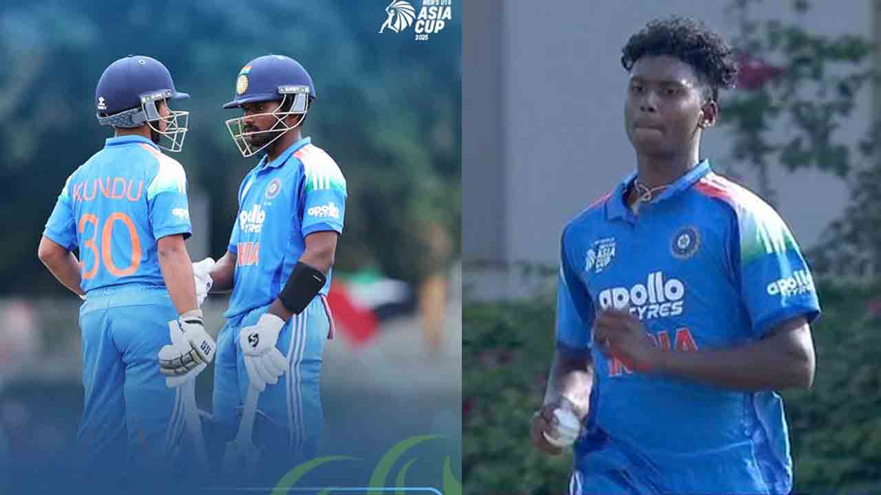 Under -19 Asia Cupf | దాయాదిపై చెలరేగిన జార్జ్, తనిష్క్.. 90 పరుగులతో భారత్ జయభేరి..!