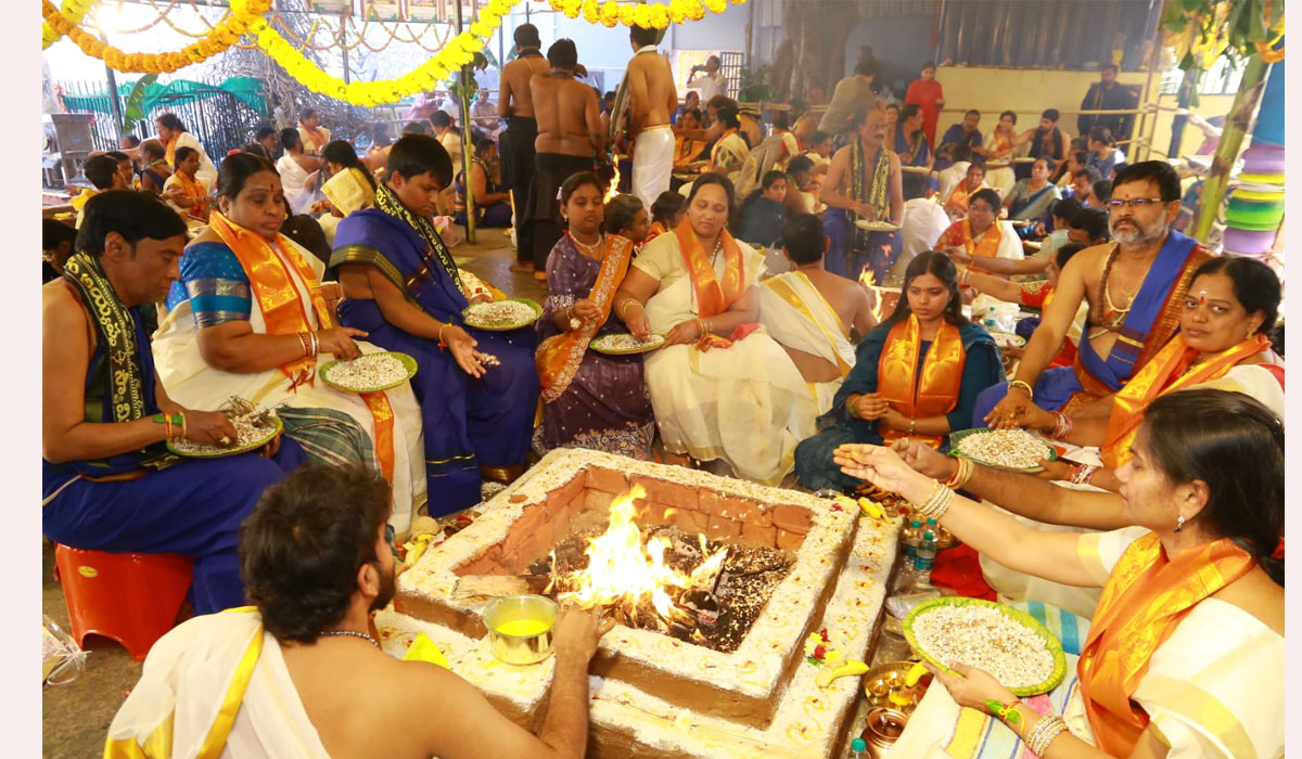 Kamareddy | కామారెడ్డిలో ప్రారంభమైన అయ్యప్ప తృతీయ పుష్కర కుంబాభిషేకం