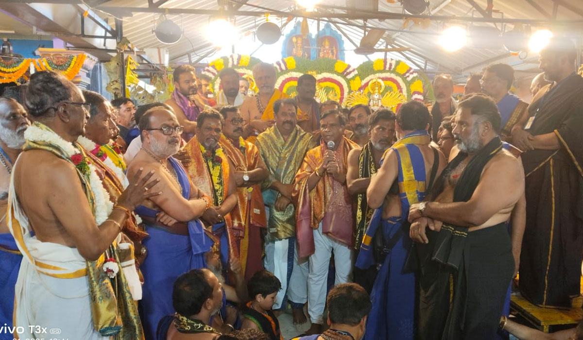 Kamareddy | కామారెడ్డిలో ముగిసిన అయ్యప్ప ఆలయ కుంభాభిషేకాలు