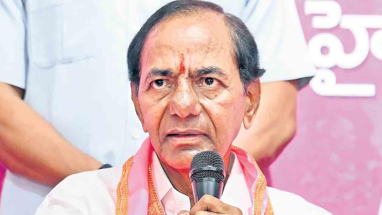 కాంగ్రెస్‌ వచ్చి తట్టెడు మట్టి తీయలే.. ‘పాలమూరు-రంగారెడ్డి’ని ఎందుకు ఆపిండ్రు? : కేసీఆర్‌