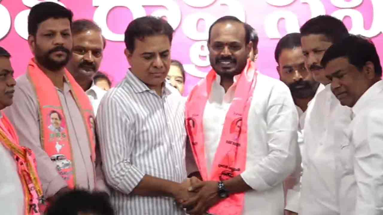 BRS | కేటీఆర్ సమక్షంలో బీఆర్ఎస్‌లో చేరిన కాంగ్రెస్ నేత అనిల్ రెడ్డి