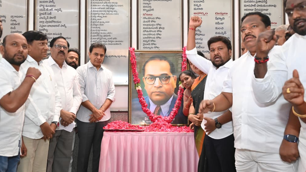 KTR | రాజ్యాంగ నిర్మాత అంబేద్కర్‌కు కేటీఆర్‌ ఘన నివాళి..