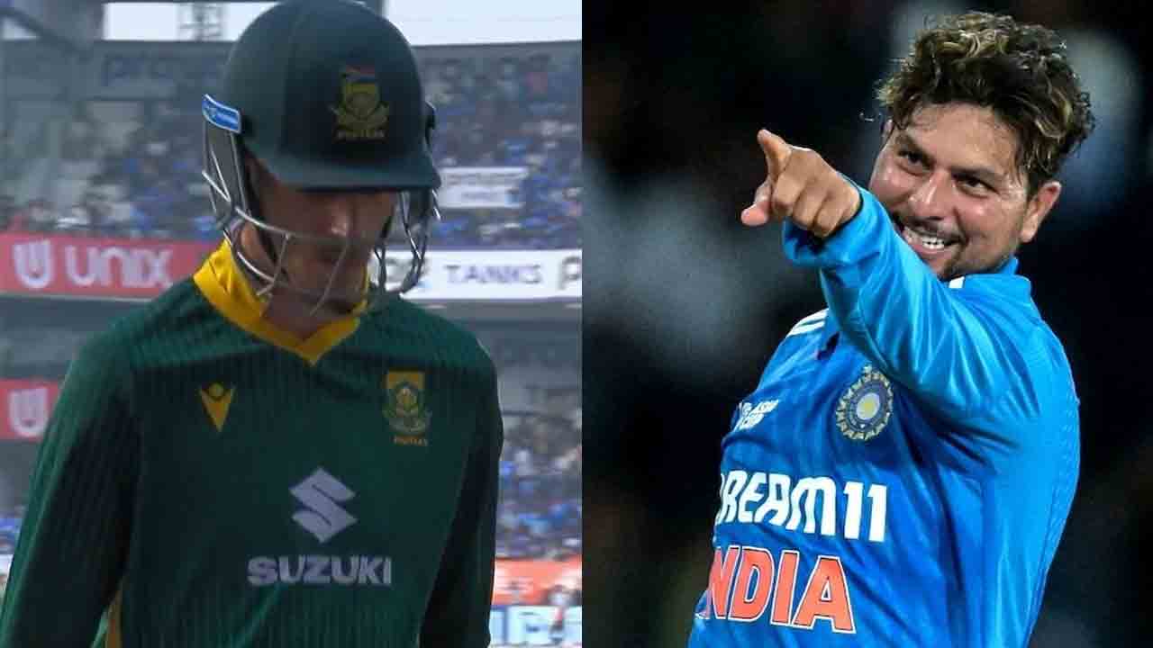 Vizag ODI | కుల్దీప్ మ్యాజిక్.. ఒకే ఓవర్లో రెండు బిగ్ వికెట్లు..!