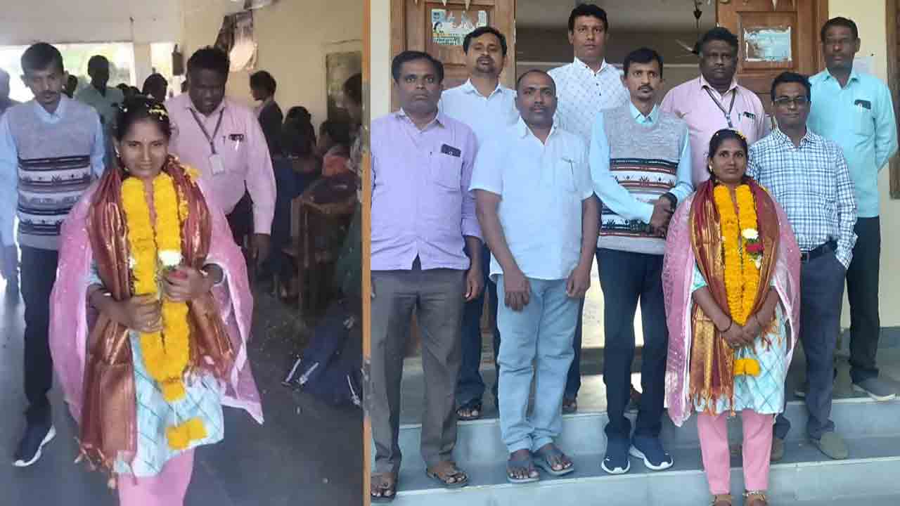 Kubhir | సర్పంచ్‌గా వెళ్తున్న గెస్ట్ లెక్చరర్‌.. ఘనంగా వీడ్కోలు పలికిన సిబ్బంది..!