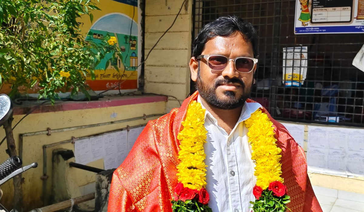 Dharmaram | ధర్మారం ఉప సర్పంచ్ గా ఎలిగేటి మల్లేశం ఎన్నిక