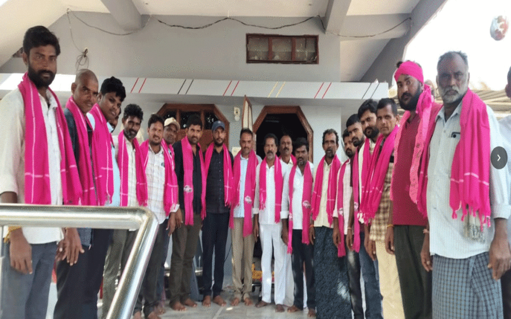 Mattampally : బీఆర్ఎస్‌లోకి చన్నాయ‌పాలెం కాంగ్రెస్ నాయ‌కులు