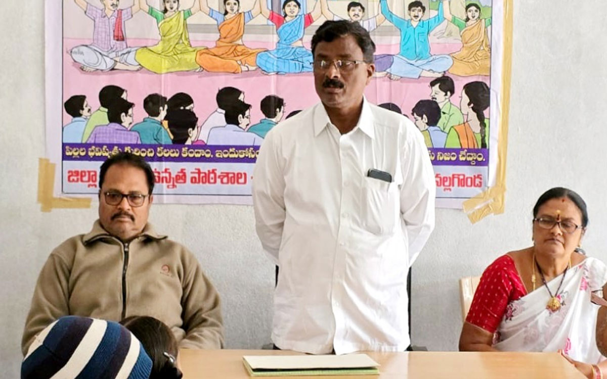 Kattangur : విద్యార్ధులు పౌష్టికాహారం తీసుకోవాలి : ఎంఈఓ అంబటి అంజయ్య