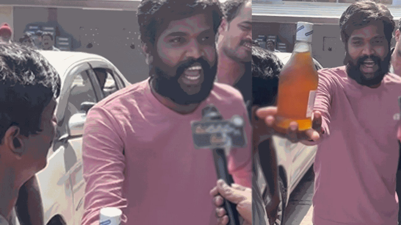 Bala Krishna | అఖండ 2 కోసం ఫ్యాన్స్ హంగామా.. మందు బాటిల్‌తో దిష్టి, వీడియో వైరల్