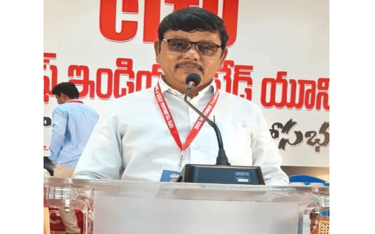 Khammam Rural : సీఐటీయూ రాష్ట్ర వర్కింగ్ కమిటీ సభ్యుడిగా మోహన్ రావు నియామకం