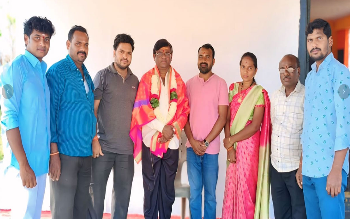 Munugode : జ్యోతిష్య‌శాస్త్ర‌ డాక్టరేట్ గ్రహీత మునగాల యాదగిరికి సన్మానం