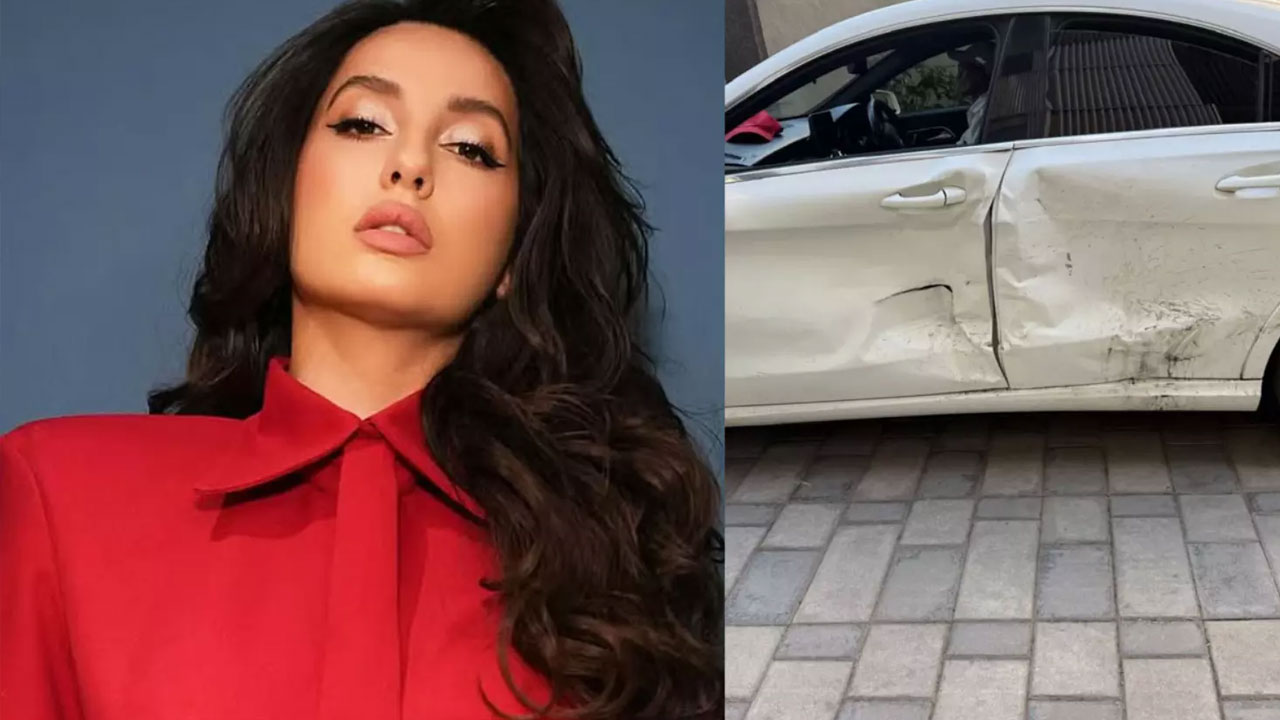 Nora Fatehi | బాహుబలి ఫేమ్ నోరా ఫతేహి కారుకు ప్రమాదం.. స్వల్ప గాయాలతో బయటపడిన హీరోయిన్