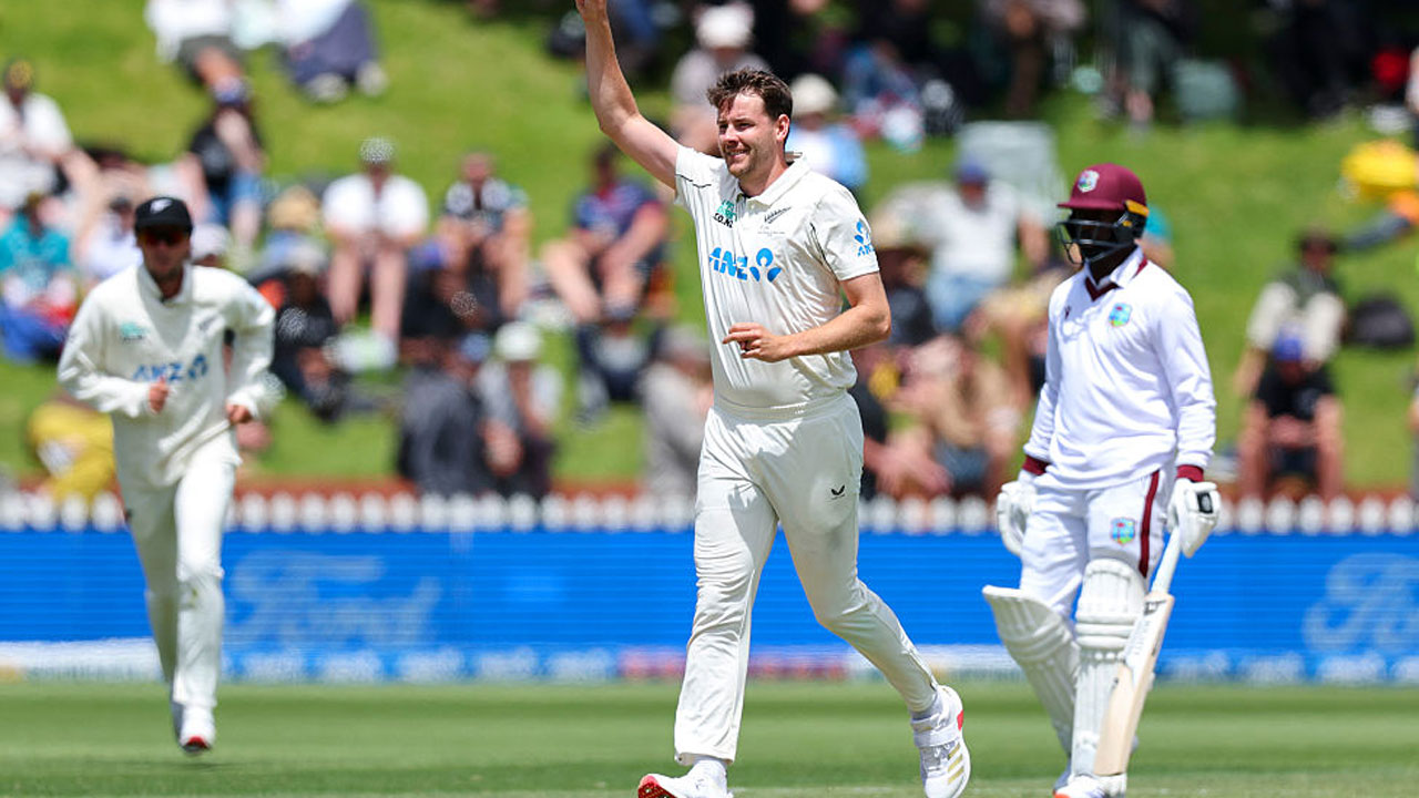 NZvWI: విండీస్‌పై రెండో టెస్టులో విజ‌యం.. సిరీస్‌లో కివీస్‌కు ఆధిక్యం