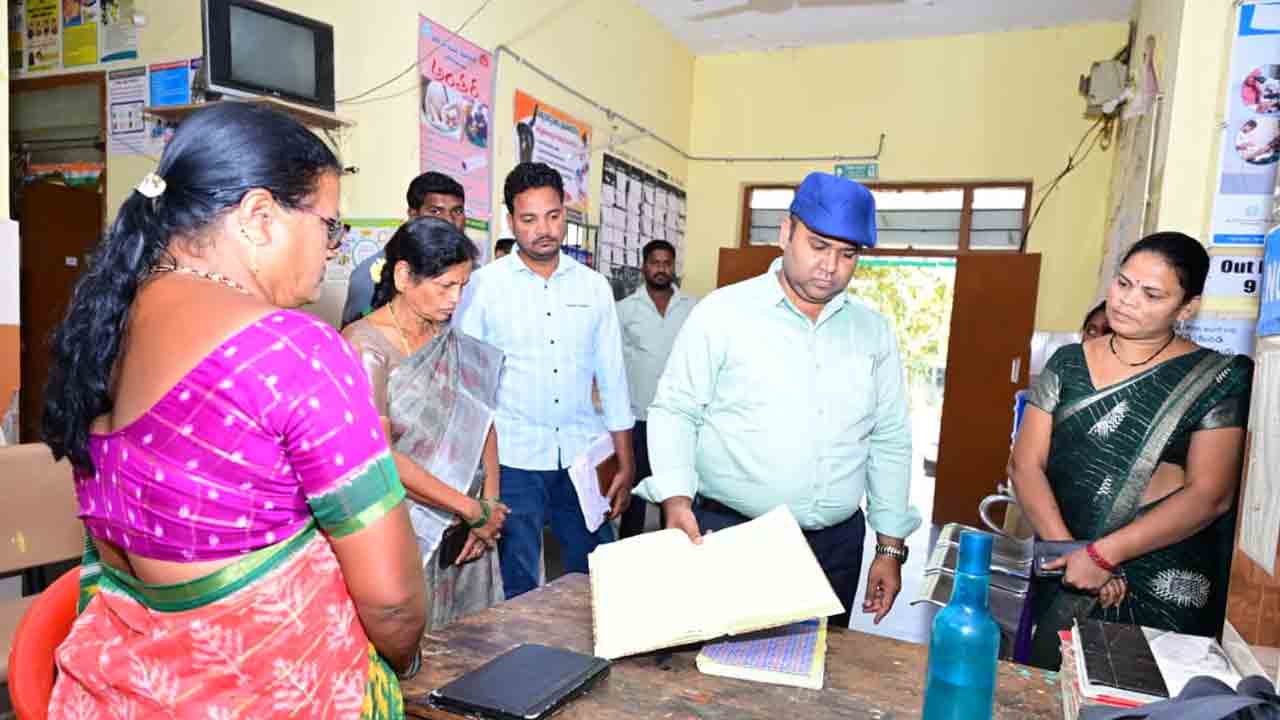 Collector Rahul Raj | వైద్యులు అందుబాటులో ఉండి సేవలందించాలి: కలెక్టర్ రాహుల్ రాజ్