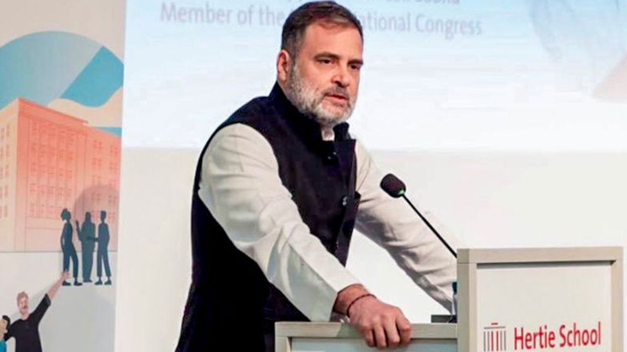 Rahul Gandhi: జ‌ర్మ‌నీలో రాహుల్ గాంధీ.. భార‌త ఎన్నిక‌ల ప్ర‌క్రియ‌పై ఆందోళ‌న