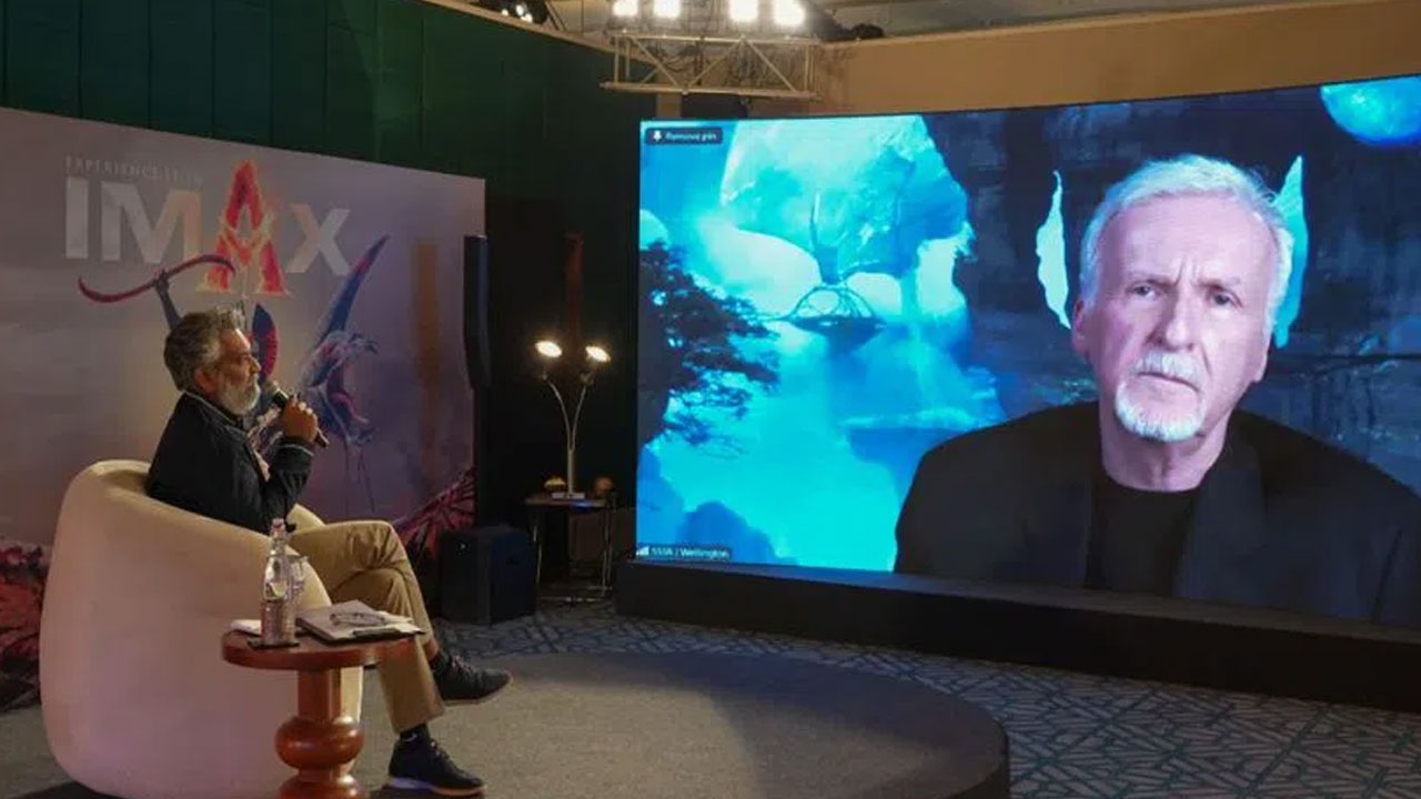 Rajamouli | ‘అవతార్ 3’ ప్రమోషన్స్‌- రాజమౌళితో జేమ్స్ కామెరాన్ స్పెషల్ ఇంటర్వ్యూ.. వీడియో వైరల్