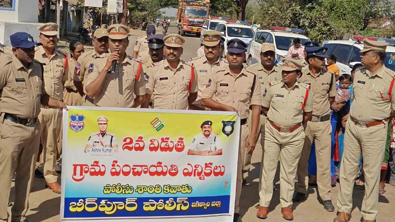 Sarangapur | స్వేఛ్చాయుతంగా ప్రజలు తమ ఓటు హక్కును వినియోగించుకోవాలి : సీఐ సుధాకర్