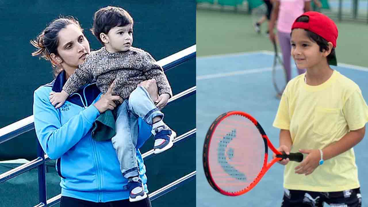 Sania Mirza | కుమారుడి కోసం రాకెట్ పట్టిన సానియా.. కోచింగ్ ఇస్తున్న వీడియో వైరల్..!