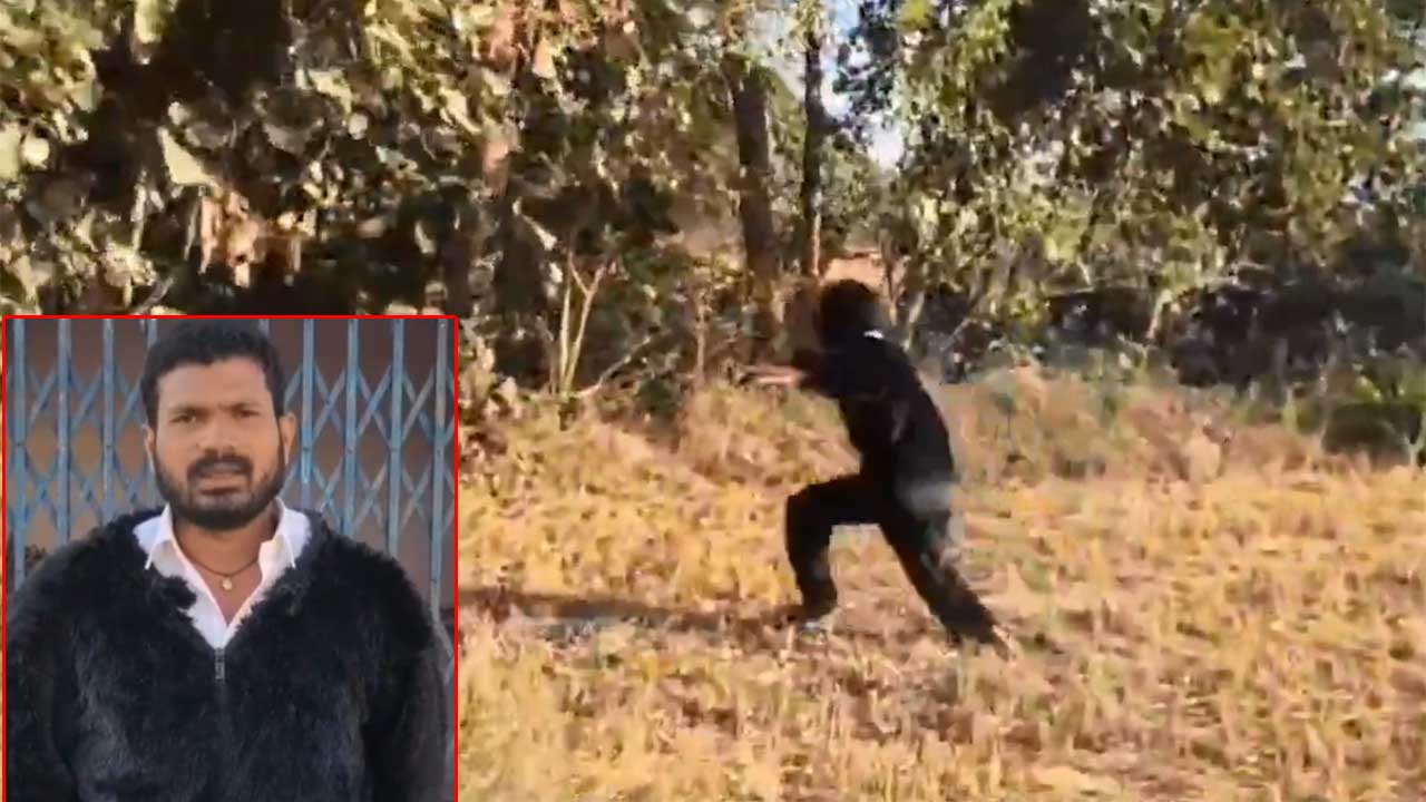 Sarpanch | ఎలుగుబంటి వేషం వేసిన కొత్త సర్పంచ్‌.. మెచ్చుకున్న గ్రామస్తులు