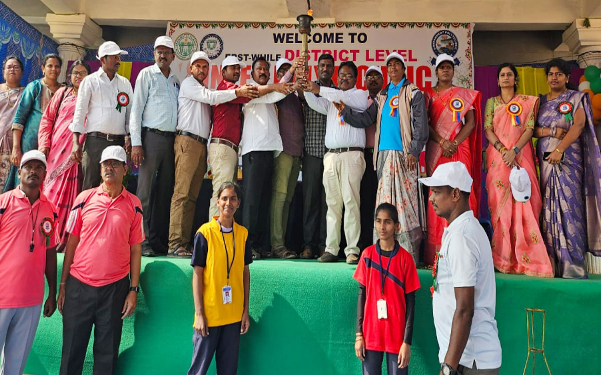 Ramagiri : ప్రభుత్వ పాలిటెక్నిక్ కళాశాలల స్పోర్ట్స్ అండ్ గేమ్స్ మీట్ ప్రారంభం