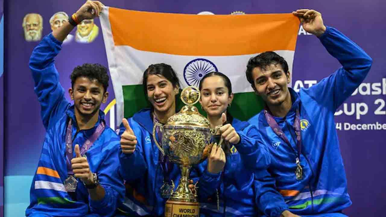 Squash World Cup | స్క్వాష్‌లో నవ శకానికి నాంది.. తొలిసారి ప్రపంచకప్‌ విజేతగా భారత్‌..!
