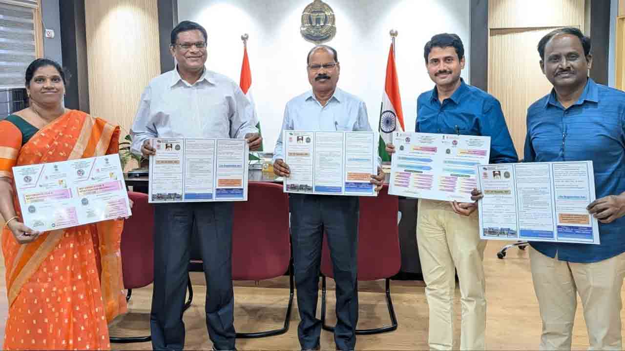 KU | ఒరియంటేషన్‌ ప్రోగ్రాం పోస్టర్లను ఆవిష్కరించిన కేయూ వీసీ కర్నాటి ప్రతాప్‌రెడ్డి