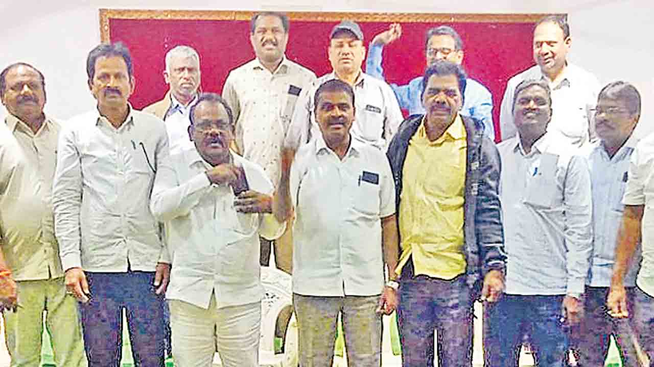 ఆర్టీసీ కార్మిక సంఘాల జేఏసీ ఎన్నిక