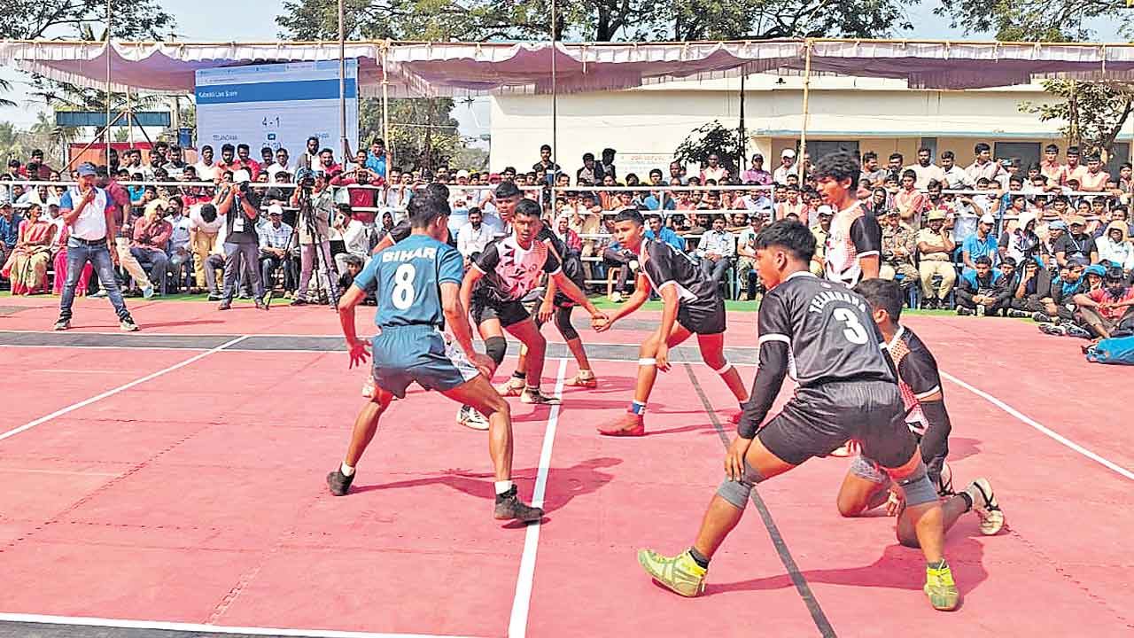 తెలంగాణ దూకుడు.. జాతీయస్థాయి కబడ్డీ టోర్నీ