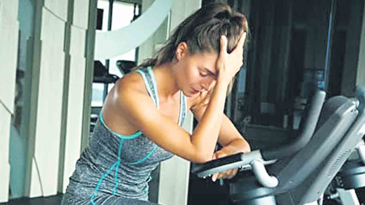 వ్యాయామానికి బానిస.. ఆగిన రుతుస్రావం!