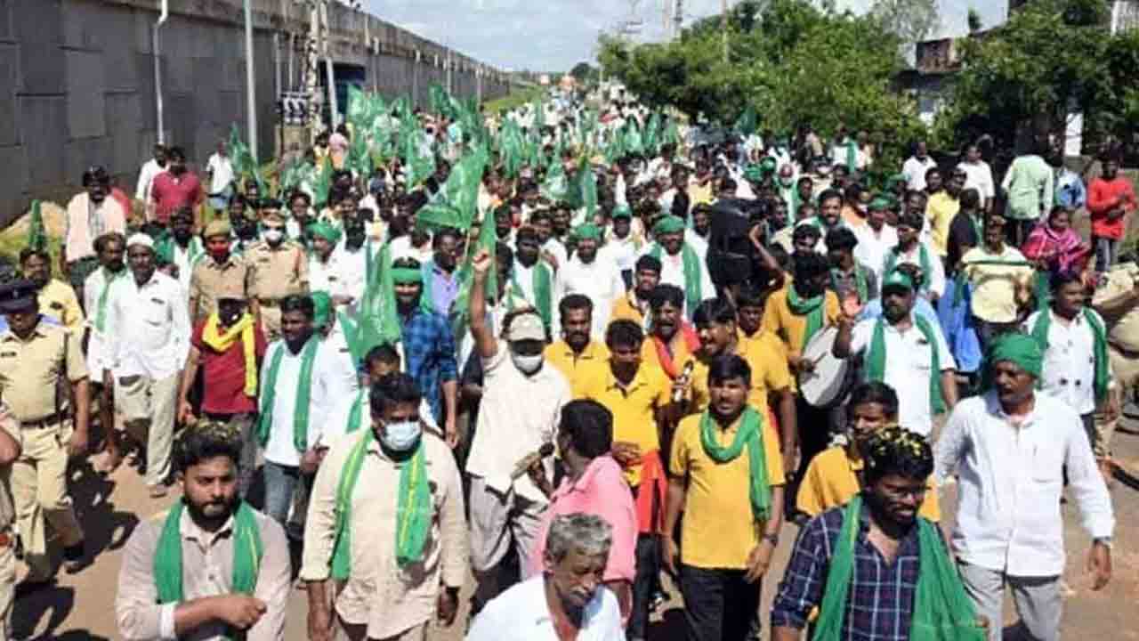 మహా రైతుల పాదయాత్ర.. నాసిక్‌ నుంచి ప్రారంభం