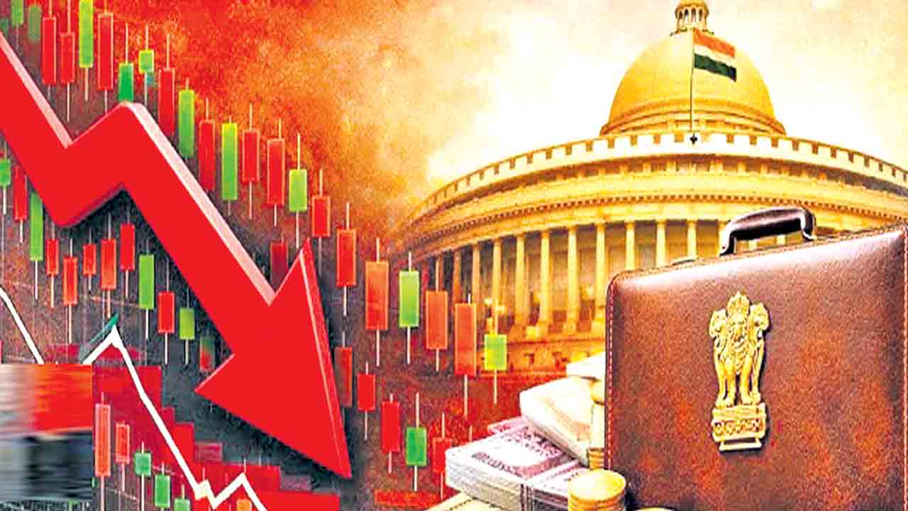 బడ్జెట్‌కు ముందు అప్రమత్తత.. సెన్సెక్స్‌ 297, నిఫ్టీ 98 పాయింట్లు క్షీణత