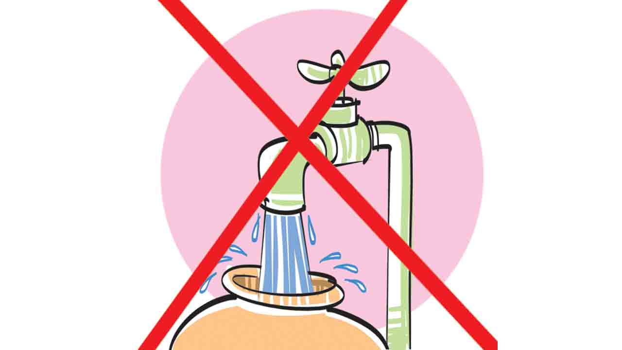 తాగునీటి సరఫరాలో అంతరాయం