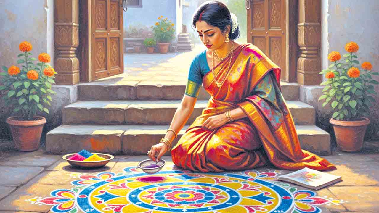 ముగ్గులు ఎందుకంటే..