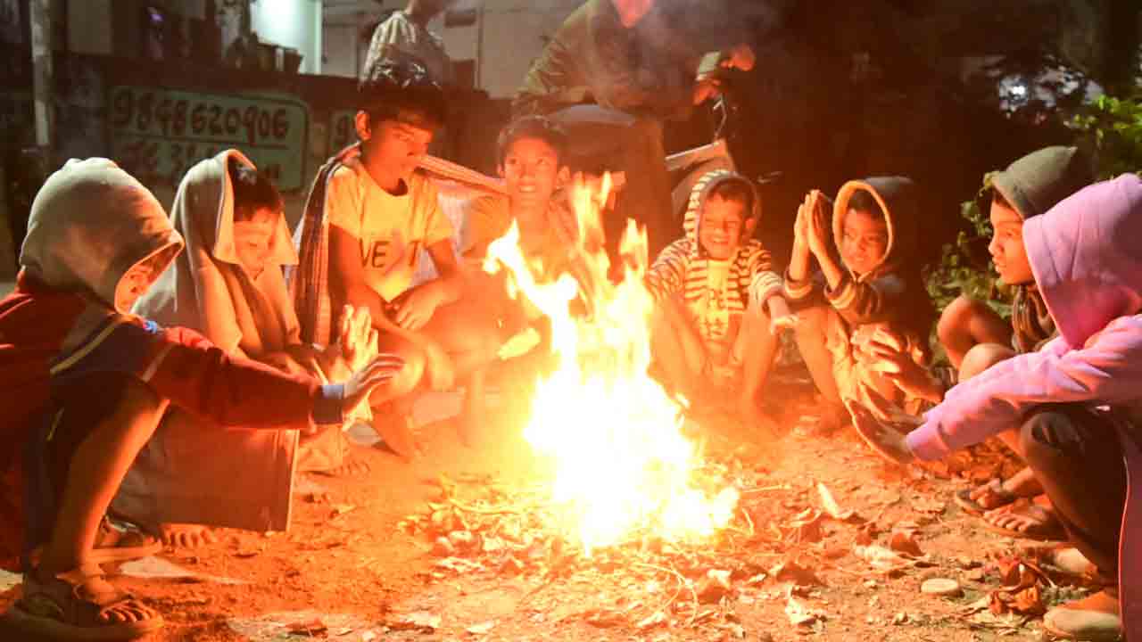 చలి గజజ..