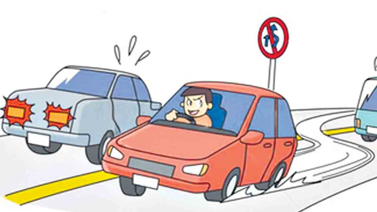 యాప్‌ డ్రైవర్‌.. ర్యాష్‌ డ్రైవింగ్‌