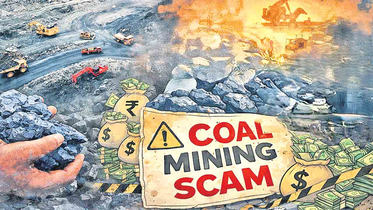 స్కామ్‌ సింగరేణి.. సెట్‌ విజిట్‌ బోణి!