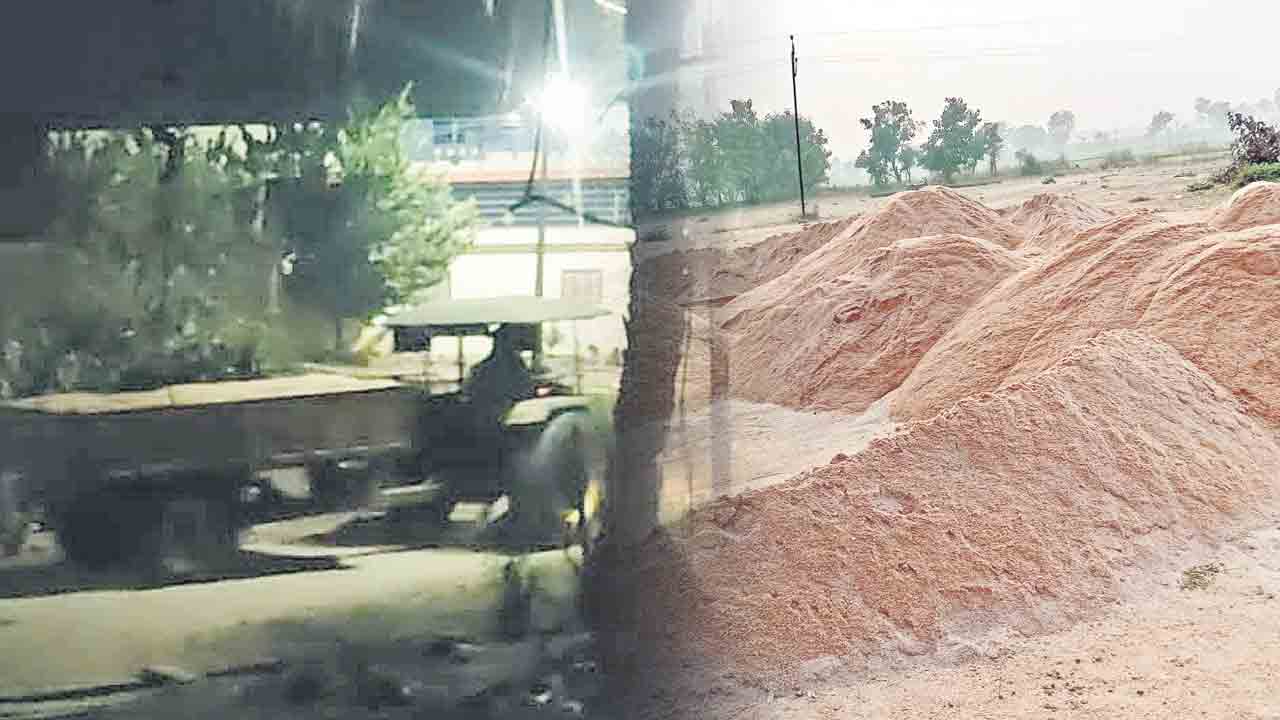 అర్ధరాత్రి ఇసుక జాతర !