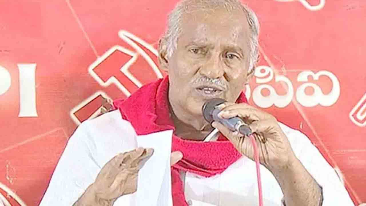 18న సీపీఐ బహిరంగ సభ : కూనంనేని