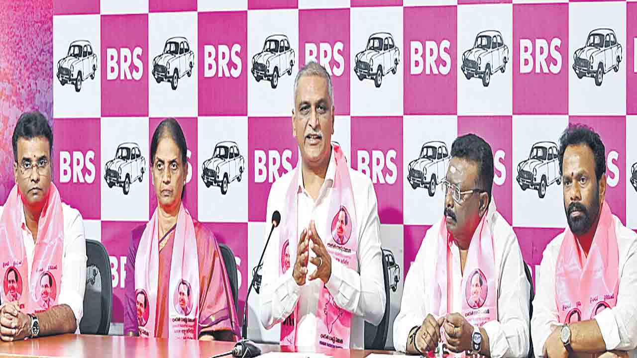 Harish Rao | సైట్ విజిట్‌తో ఫస్ట్ లబ్ధిదారు.. రేవంత్ రెడ్డి బామ్మర్దే: హరీశ్‌రావు
