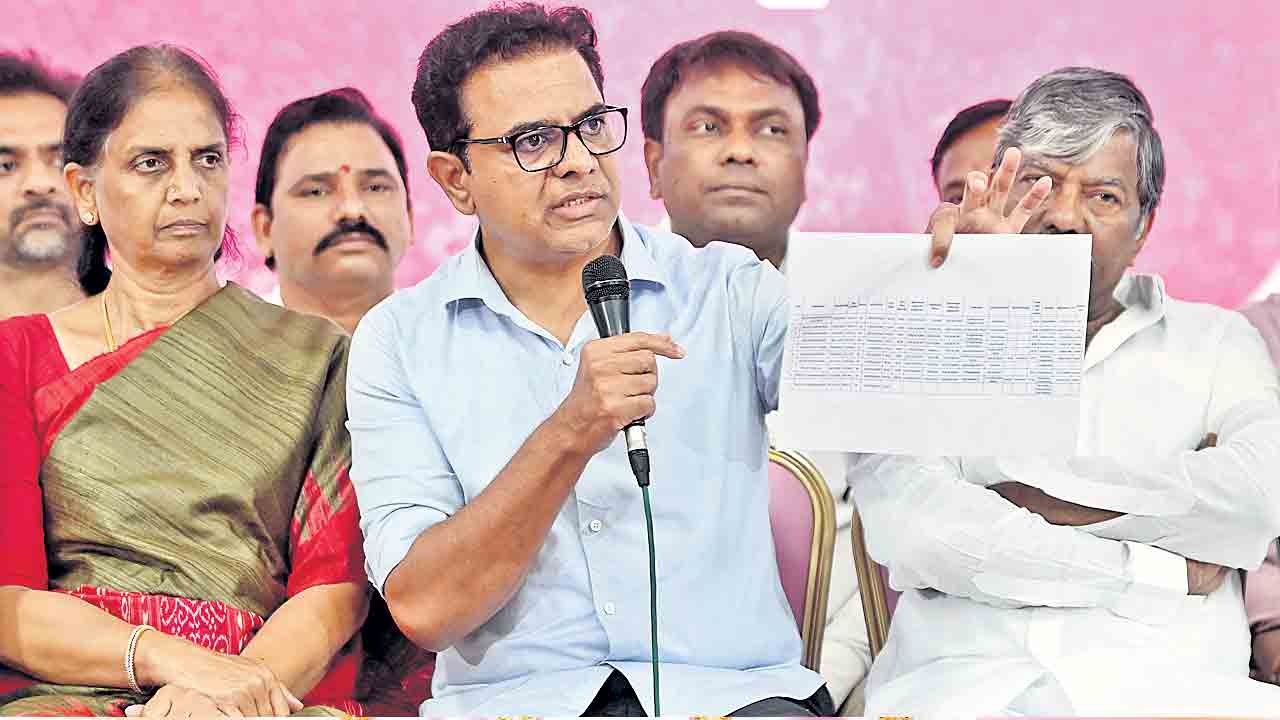 KTR | హరీశ్‌రావు అంటే రేవంత్ సర్కార్‌కు వణుకు.. అందుకే నోటీసుల పేరుతో కక్ష సాధింపు: కేటీఆర్