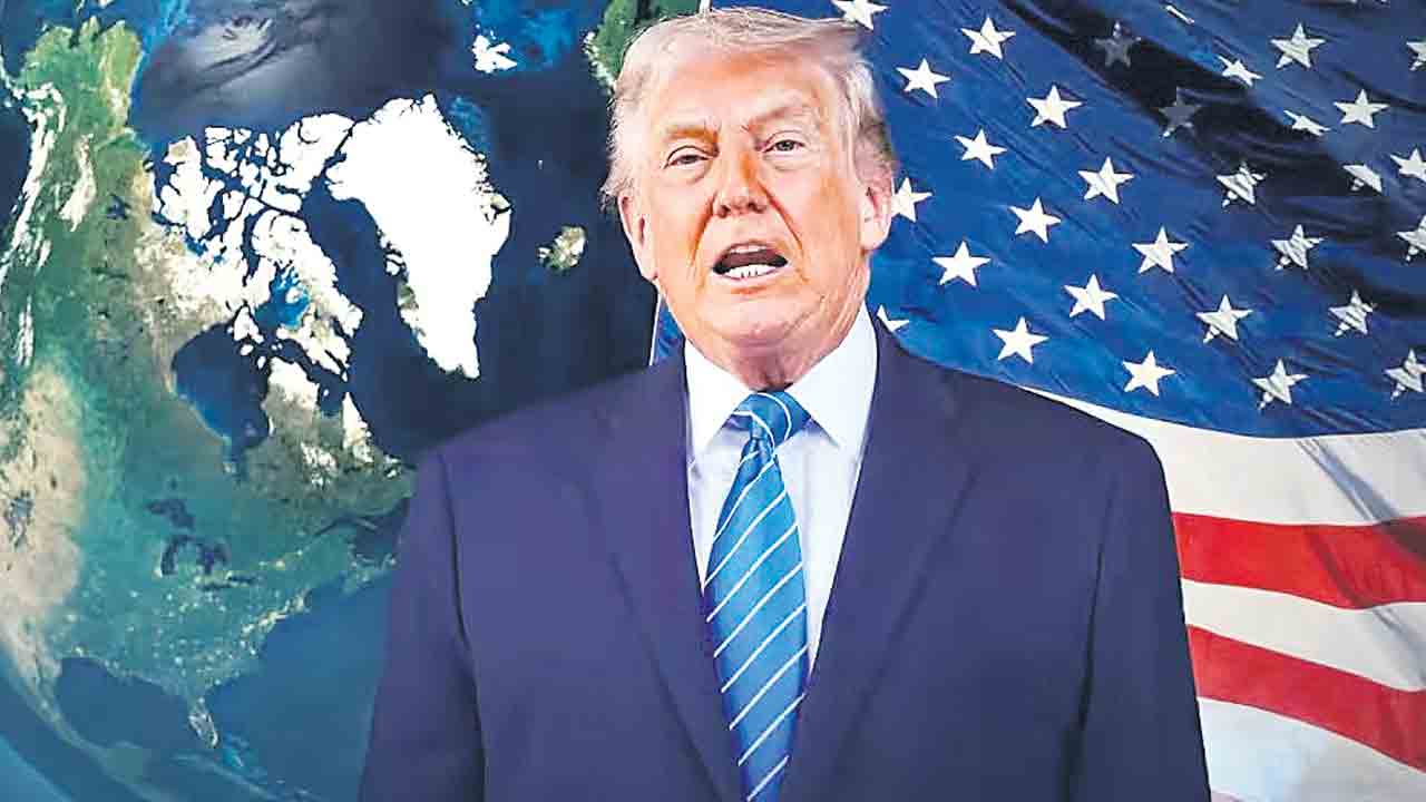 Donald Trump | అవసరమైతే బలప్రయోగం..గ్రీన్‌లాండ్‌ స్వాధీనంపై డొనాల్డ్‌ ట్రంప్‌ ప్రకటన