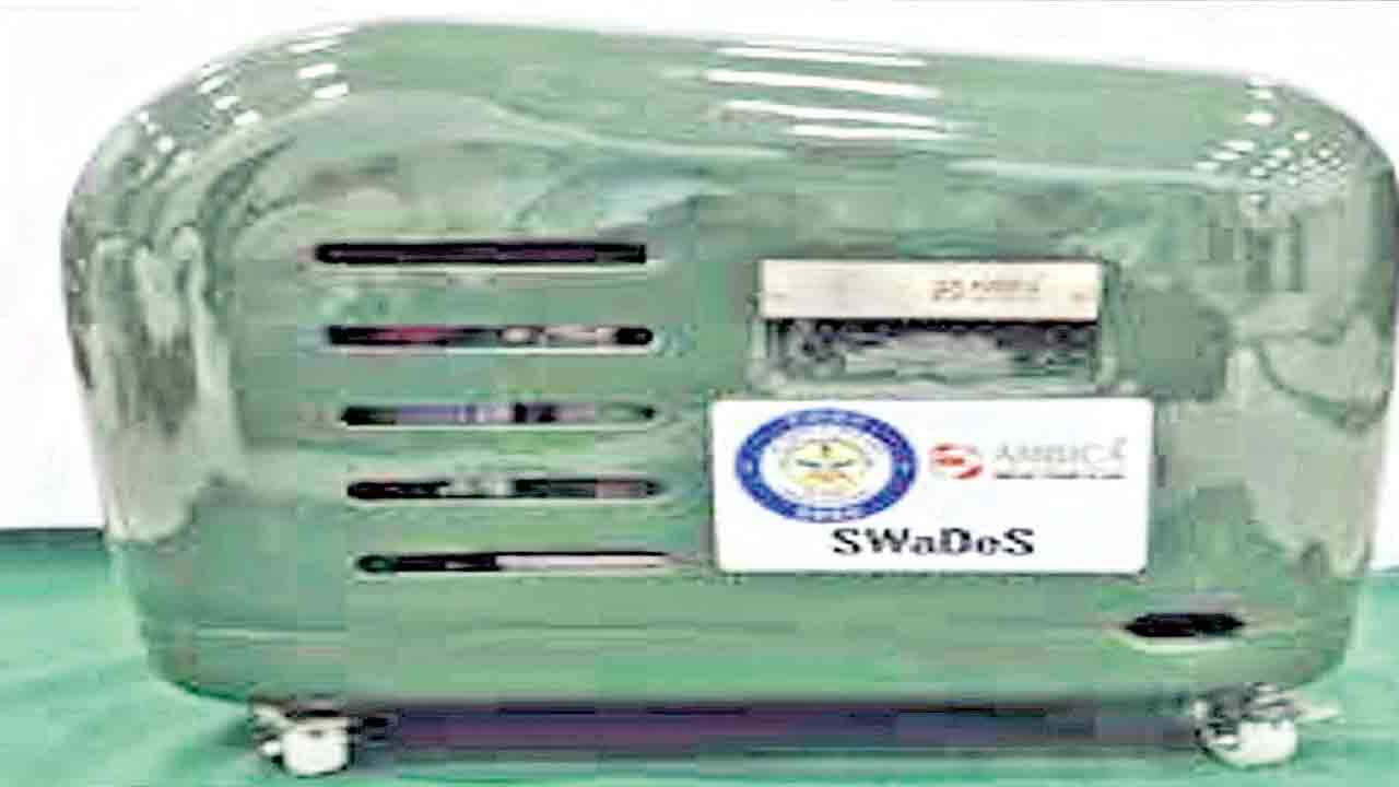 సైనికుల కోసం ఉప్పు నీటి శుద్ధి పరికరం